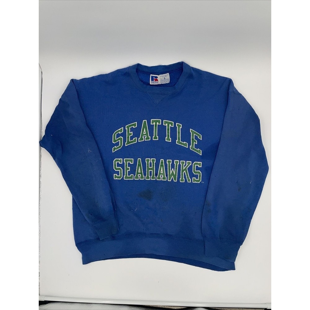 Seattle Seahawks russel athletic crewneck Men’s Large